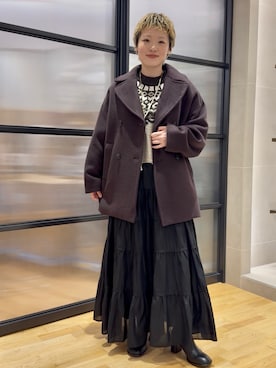 西平さん(レディース・160cm)の秋コーディネート