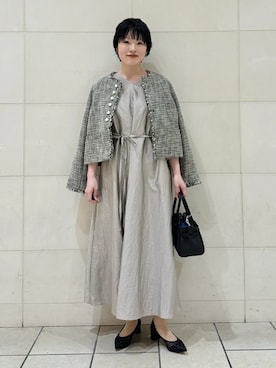 西平さん（レディース・160cm）の冬コーディネート