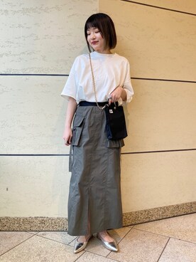 西平さん（レディース・160cm）の春コーディネート