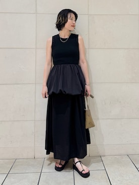 「アイテム（その他トップス）」を使った、西平さん（レディース・160cm）の夏コーディネート