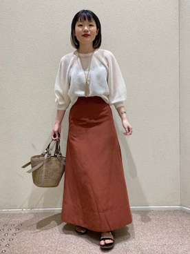 西平さん（レディース・160cm）の春コーディネート