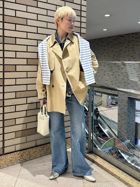 西平さん（レディース・160cm）の春コーディネート