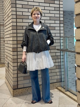 西平さん(レディース・160cm)の秋コーディネート