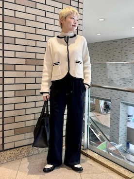 西平さん（レディース・160cm）の春コーディネート