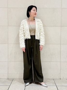 西平さん(レディース・160cm)の冬コーディネート