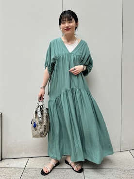 西平さん（レディース・160cm）の夏コーディネート