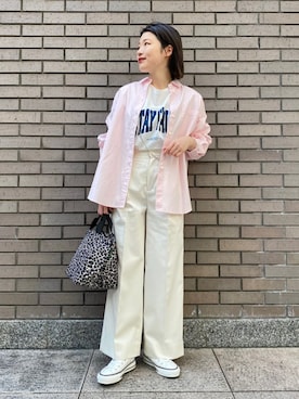 西平さん（レディース・160cm）の冬コーディネート