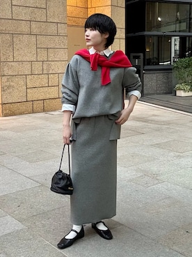 西平さん(レディース・160cm)の春コーディネート