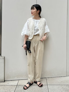 西平さん（レディース・160cm）の夏コーディネート