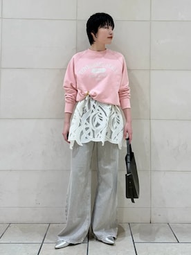 西平さん(レディース・160cm)の冬コーディネート