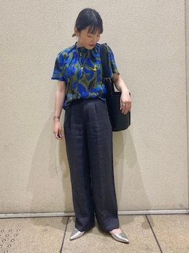 西平さん(レディース・160cm)の春コーディネート