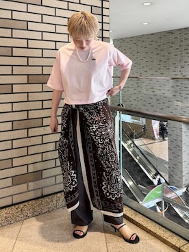 西平さん(レディース・160cm)の春コーディネート