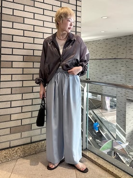 「Beau're（ヴュレ）のアイテム」を使った、西平さん（レディース・160cm）の春コーディネート