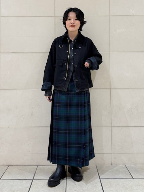 SHIPS スカート 「SHIPS別注」O'NEIL OF DUBLIN: 50th ANNIV チェック