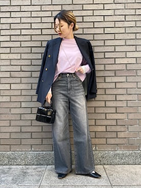 西平さん（レディース・160cm）の冬コーディネート