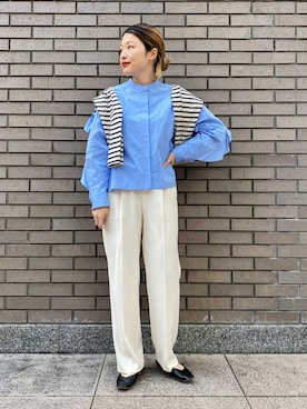 西平さん（レディース・160cm）の冬コーディネート