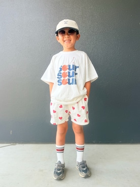 muguさん(キッズ・110cm)の夏コーディネート