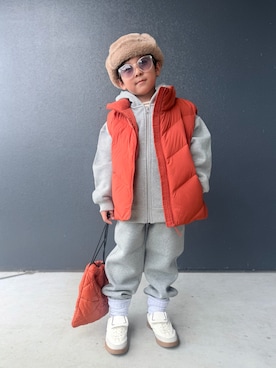 muguさん（キッズ・110cm）の秋コーディネート