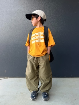 「こども ビームス（コドモビームス）のアイテム」を使った、muguさん（キッズ・110cm）の春コーディネート