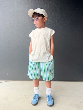 muguさん(キッズ・110cm)の夏コーディネート