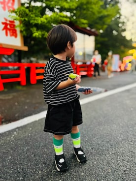 「アイテム（その他）」を使った、muguさん（キッズ・90cm）の夏コーディネート