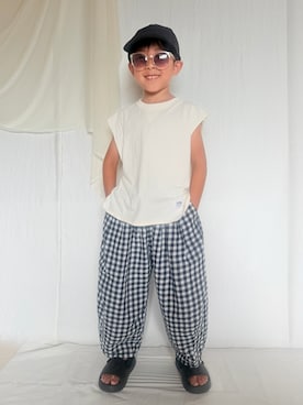 muguさん(キッズ・110cm)の夏コーディネート