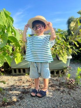「アイテム（その他）」を使った、muguさん（キッズ・90cm）の夏コーディネート
