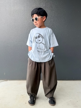 muguさん（キッズ・110cm）の夏コーディネート