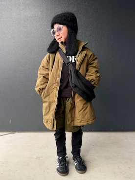 muguさん（キッズ・110cm）の冬コーディネート