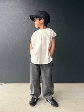 muguさん（キッズ・110cm）の春コーディネート