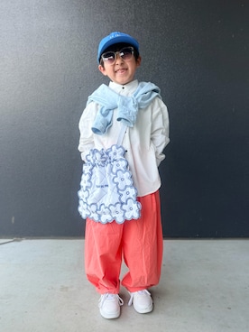 muguさん（キッズ・110cm）の春コーディネート