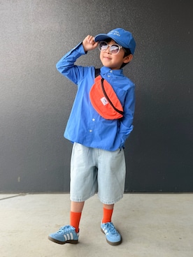 「3coins（3coins）のアイテム」を使った、muguさん（キッズ・110cm）の春コーディネート