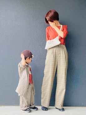 muguさん（キッズ・80cm）の秋コーディネート