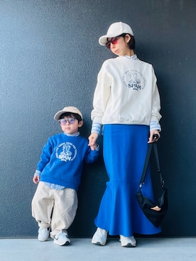 「アイテム（その他）」を使った、muguさん（キッズ・90cm）の冬コーディネート
