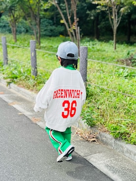 muguさん（キッズ・90cm）の秋コーディネート