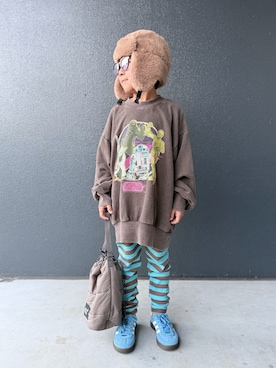 muguさん（キッズ・110cm）の秋コーディネート