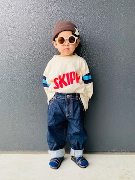 「アイテム（その他）」を使った、muguさん（キッズ・90cm）の春コーディネート