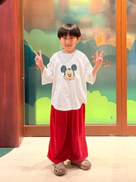 muguさん(キッズ・110cm)の夏コーディネート