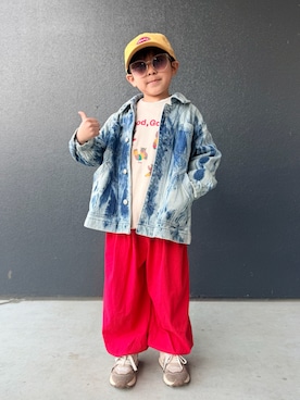 muguさん(キッズ・110cm)の春コーディネート