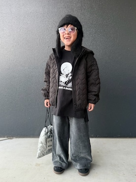 「アイテム（シューズ）」を使った、muguさん（キッズ・110cm）の秋コーディネート