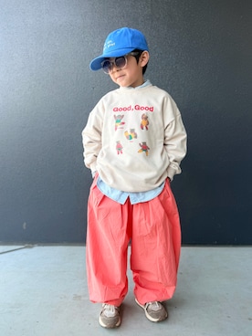 muguさん（キッズ・110cm）の春コーディネート