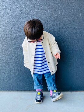 「アイテム（その他）」を使った、muguさん（キッズ・90cm）の春コーディネート