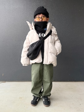 muguさん（キッズ・110cm）の冬コーディネート