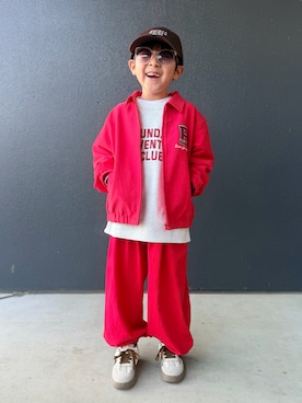 muguさん（キッズ・110cm）の春コーディネート