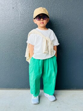 muguさん（キッズ・90cm）の春コーディネート