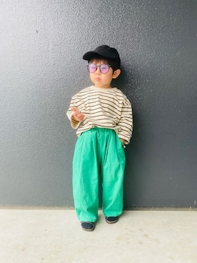 「カラー×コーデ」｜muguさん（キッズ・90cm）の春コーディネート