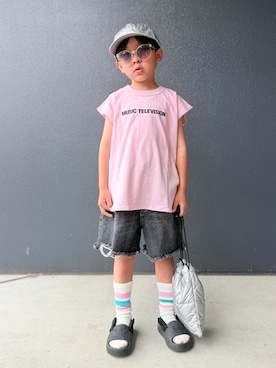 muguさん(キッズ・110cm)の夏コーディネート