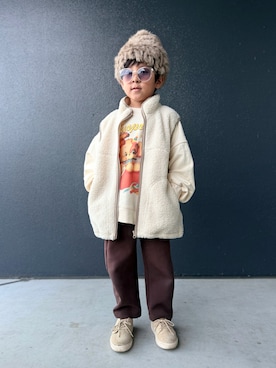 muguさん（キッズ・110cm）の秋コーディネート