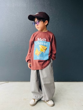 muguさん（キッズ・110cm）の秋コーディネート
