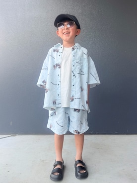 muguさん(キッズ・110cm)の夏コーディネート